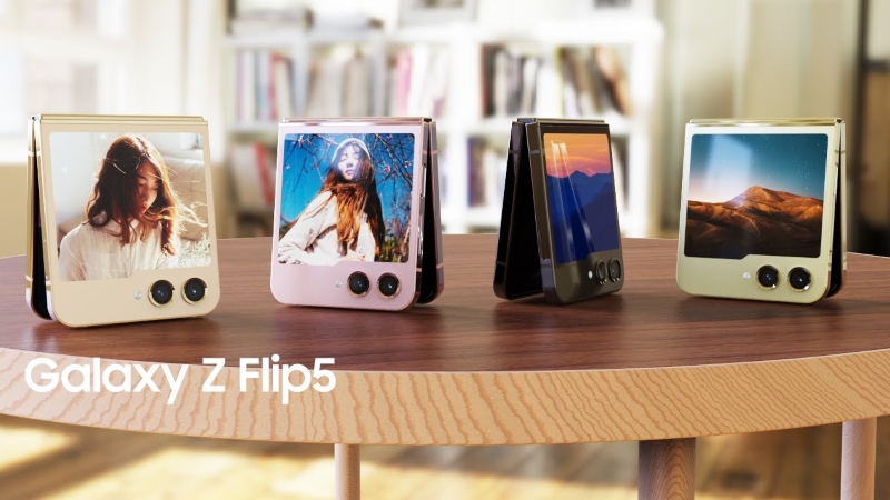 Rỏ rỉ thông tin Samsung Galaxy Z Flip5