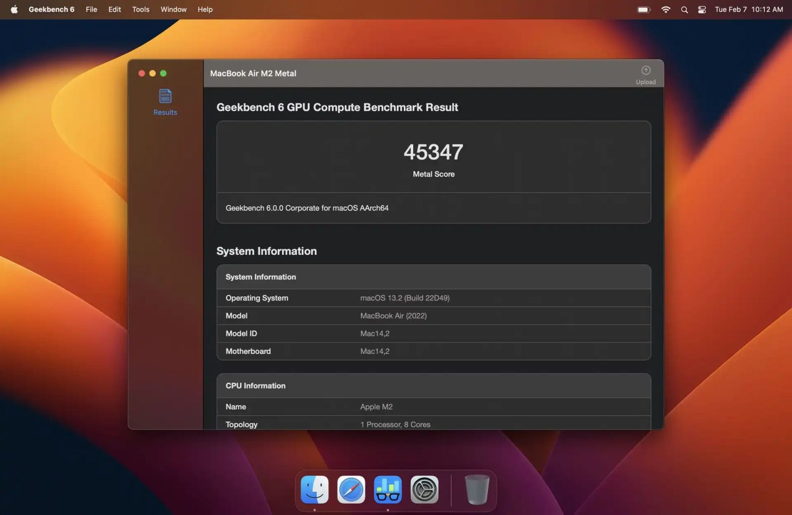 Primate Labs công bố Geekbench 6