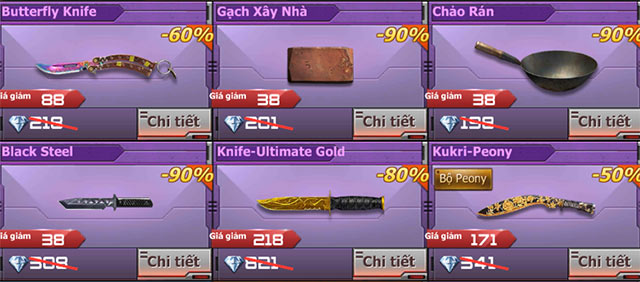 Hãy lưu ý các thông tin sau khi tham gia vòng quay trong Đột Kích Mobile: