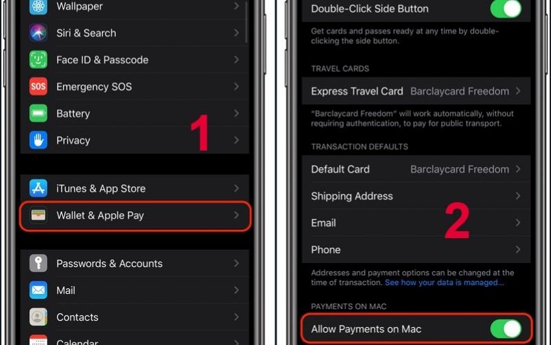 Cách cài đặt Apple Pay trên MacBook