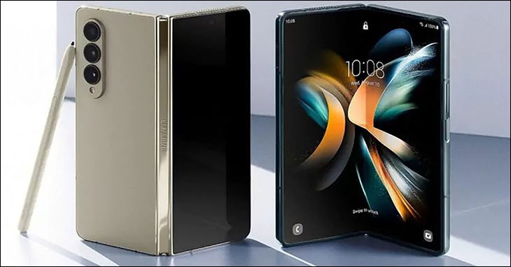 Cream Galaxy Fold5
