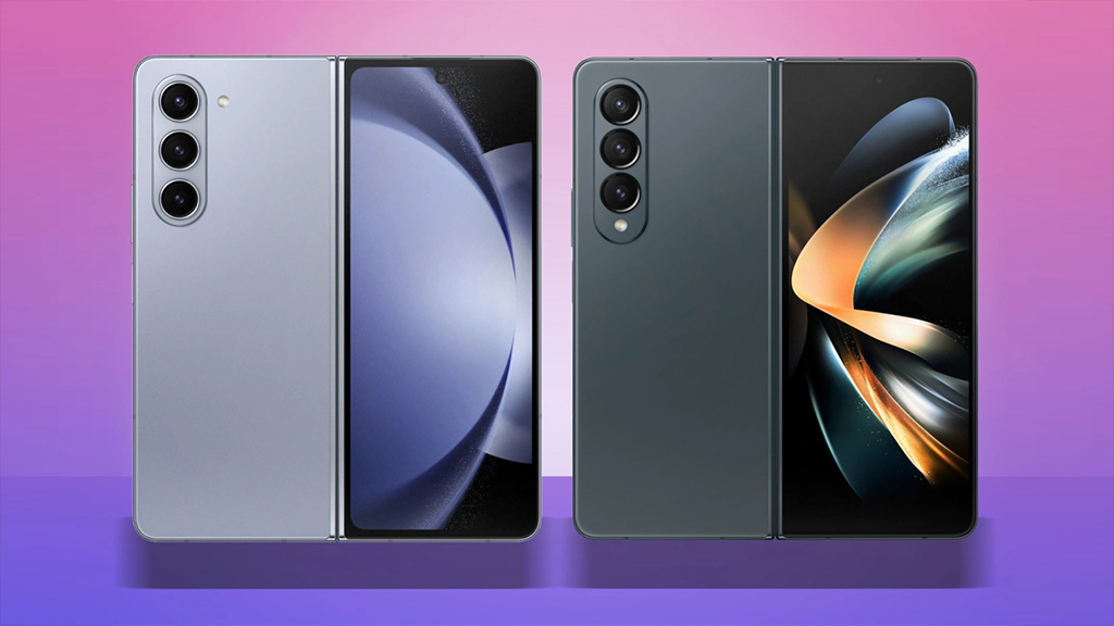 So sánh Samsung Galaxy Z Fold5 và Z Fold4 Kích thước và thiết kế