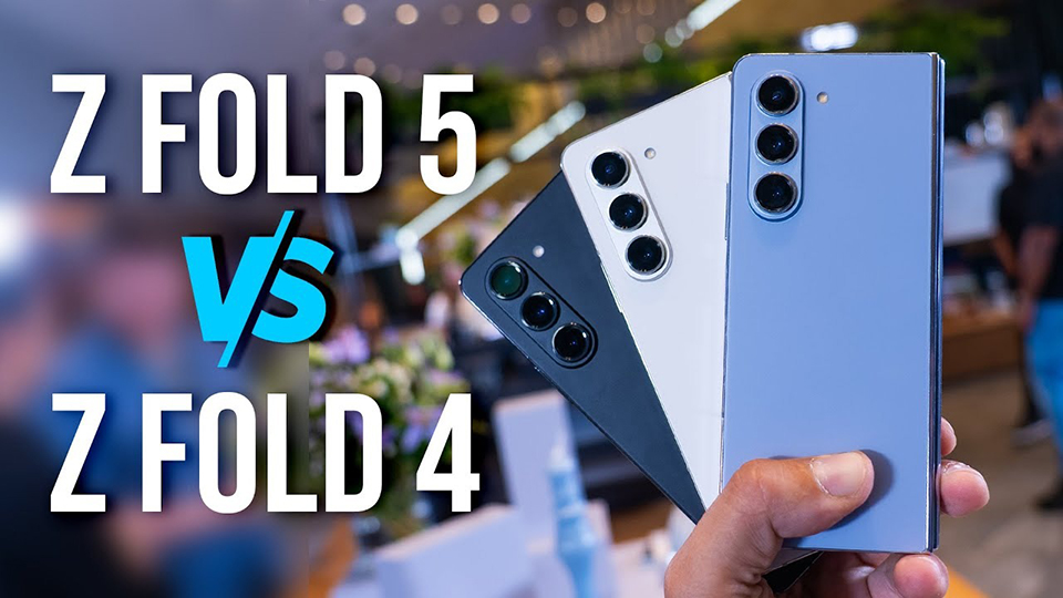 So sánh Samsung Galaxy Z Fold5 và Z Fold4 Đã đến lúc mua một chiếc điện thoại gập?
