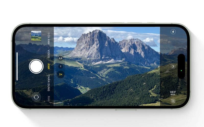 iPhone 15 512GB Camera có độ phân giải cực nét
