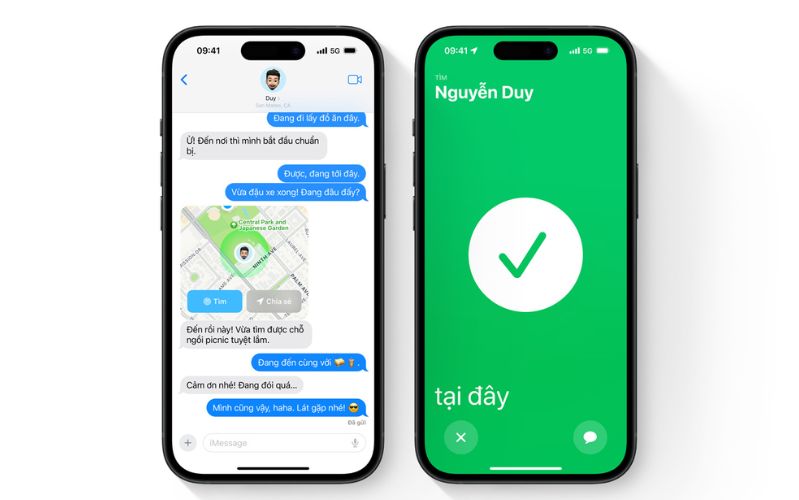 iPhone 15 512GB Tính năng Tìm Chính Xác