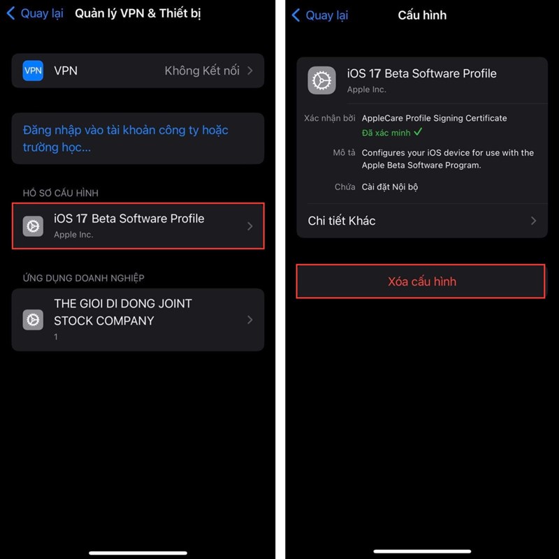 Cập nhật iOS 17 chính thức từ iOS 17 Beta