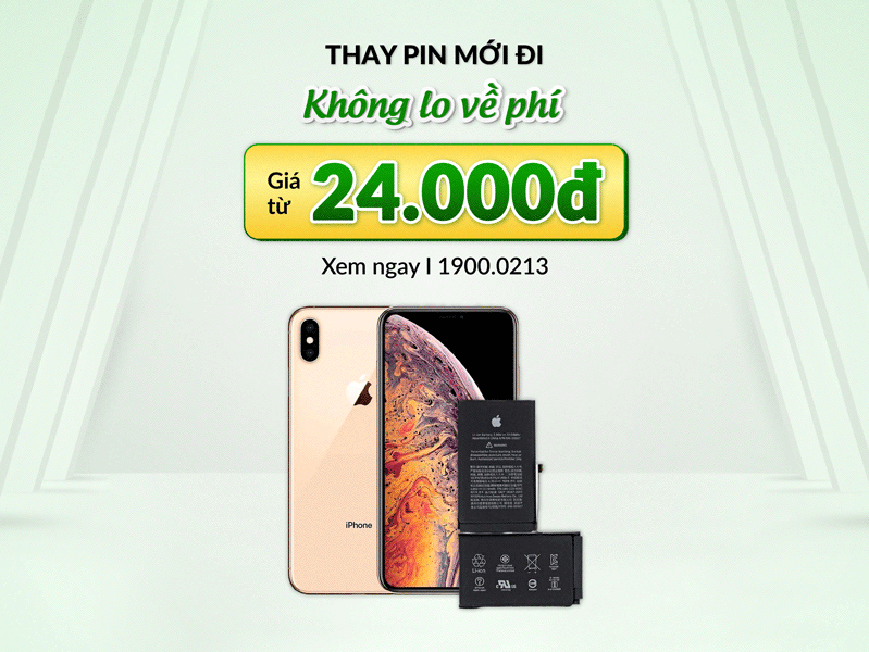 bảng giá thay pin iphone