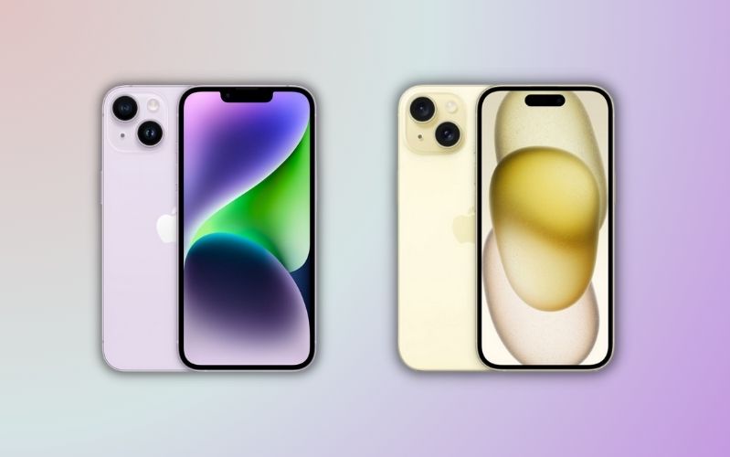 so sánh iPhone 15 Plus và 14 Plus