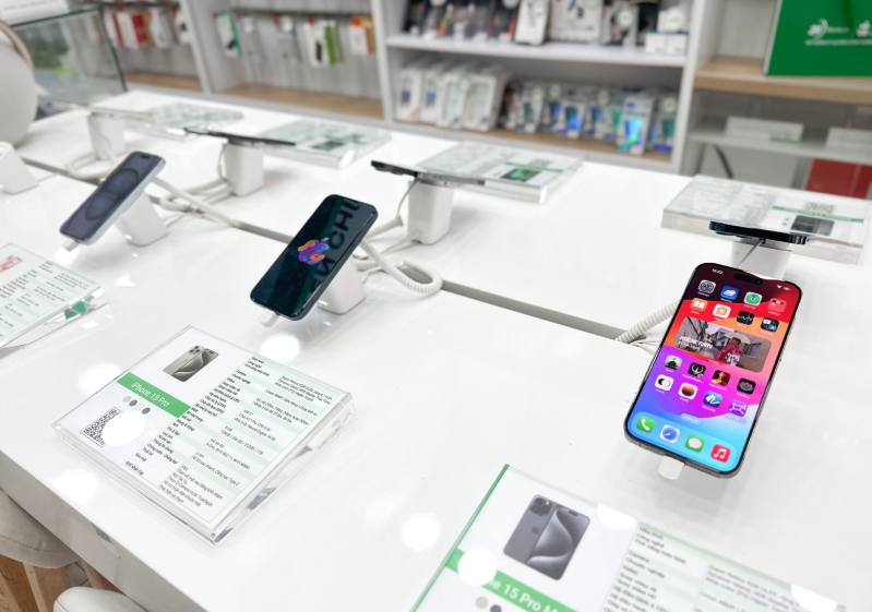 Các chi nhánh có máy trài nghiệm