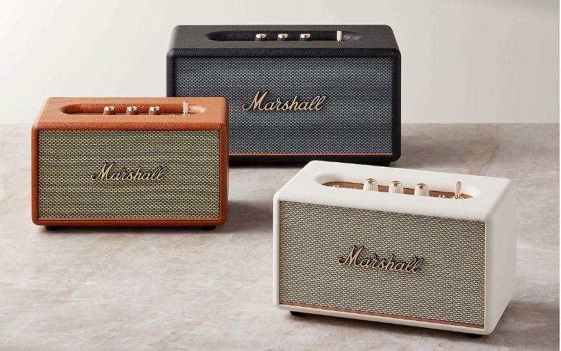 loa Marshall Acton 2 và Acton 3 Loa Marshal Acton được cải tiến hơn về khả năng tái tạo âm thanh