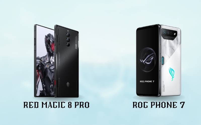 RED MAGIC 8 Pro và Asus ROG Phone 7 là hai chiếc điện thoại gaming tốt nhất 2023