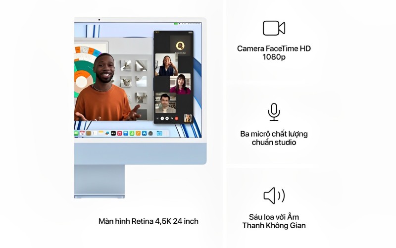 Camera FaceTime HD 1080p