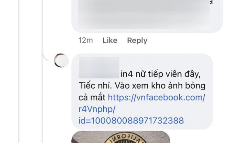 Link rút gọn giả mạo thông tin 