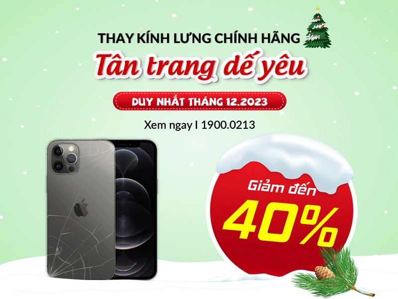 sửa chữa thay mặt sau điện thoại iphone