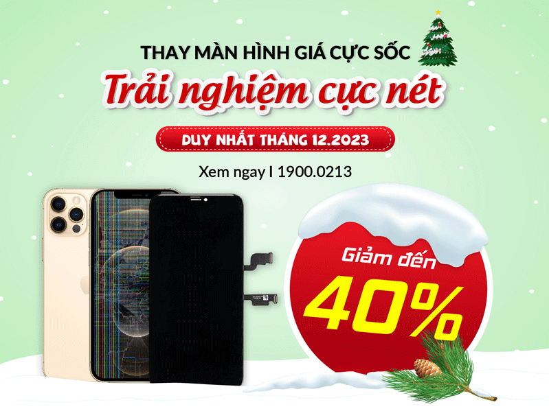 sửa chữa bảng giá thay màn iphone