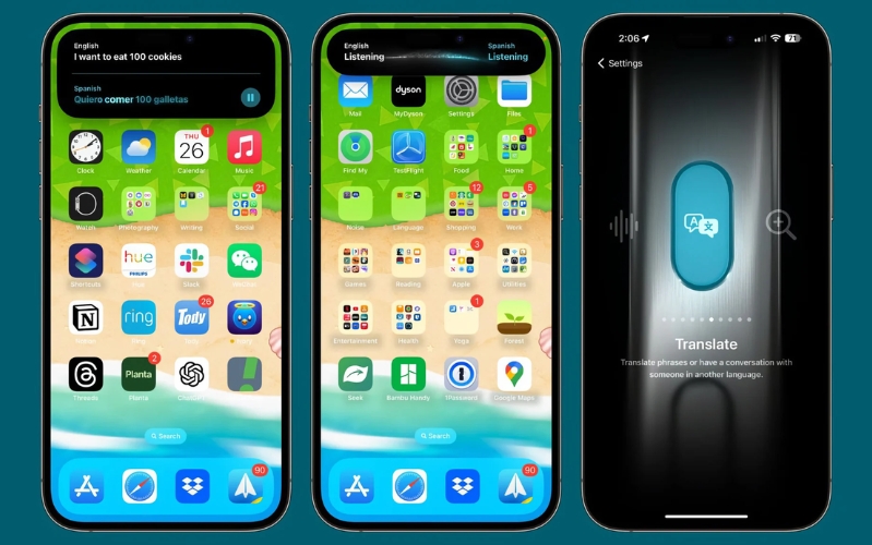 Dịch thuật nhanh nhẹn với nút Action trên iOS 17.2 beta 4
