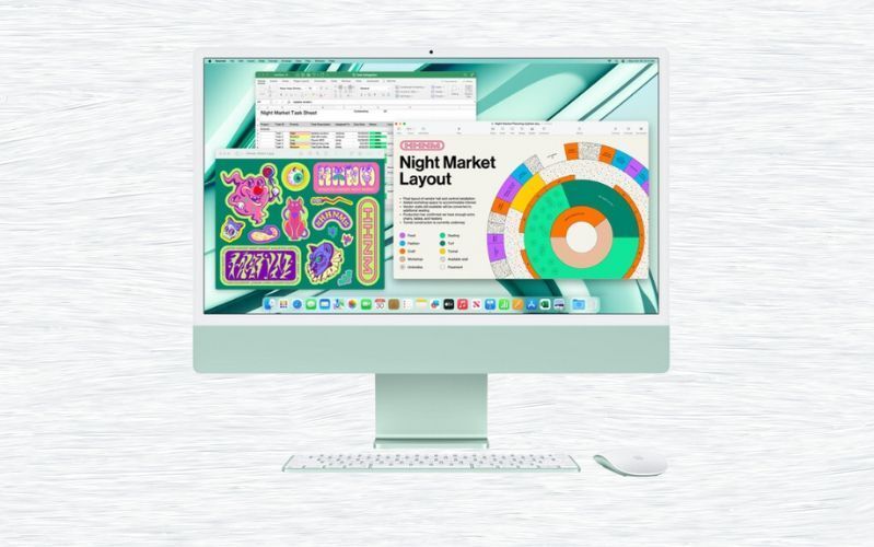 iMac 2023 là lựa chọn lý tưởng cho văn phòng và doanh nghiệp, đồng thời trở thành công cụ thiết yếu cho giới đồ họa