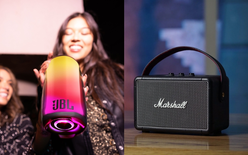 Loa JBL Pulse 5 vs. Marshall Kilburn 2: Sản phẩm nào phù hợp với bạn?