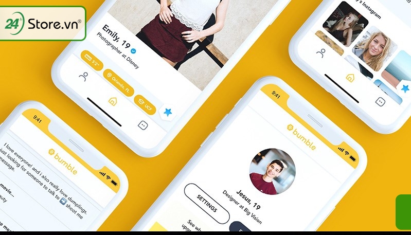 Bumble là ứng dụng hẹn hò kết bạn hot trend