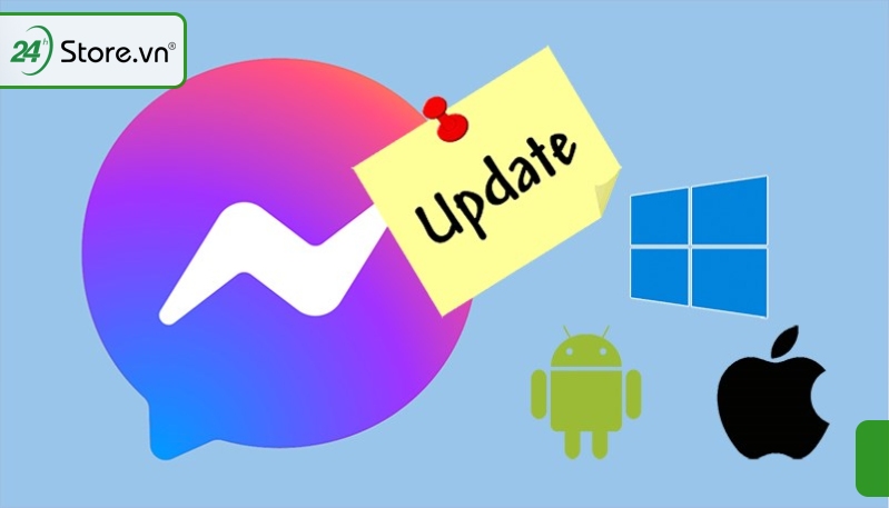 Cách cập nhật trạng thái Messenger mới
