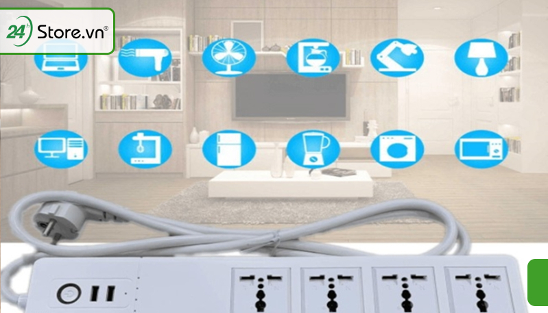 Cắm ổ cắm wifi Xiaomi vào ổ điện và nhấn nút reset