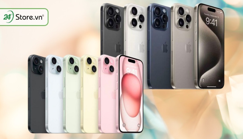 Bộ màu định mệnh độc quyền Apple của iPhone 15