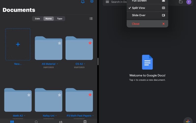 Một cách thay thế khác để tắt Split View iPad