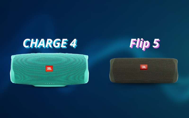 JBL Flip 5 và Charge 4: những chiếc loa mạnh mẽ