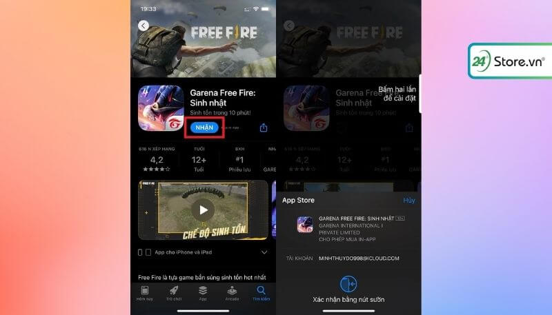 Tải ứng dụng trên App Store