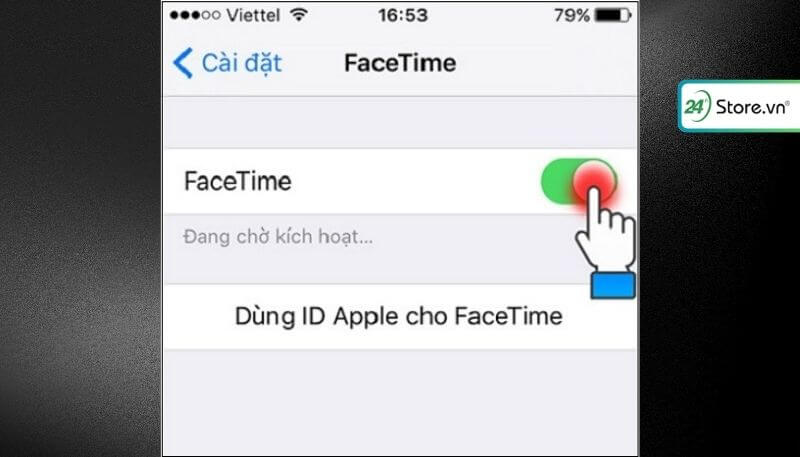 Cách kích hoạt facetime