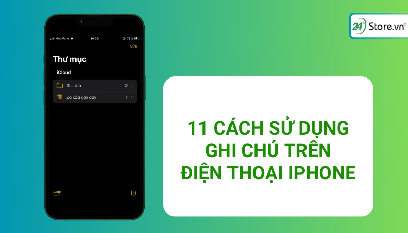 Bật mí 11 cách dùng ghi chú trên iPhone cực hữu ích