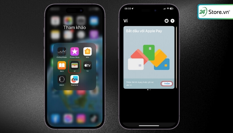 Apple pay là gì: B1 cách thiết lập apple pay trên iphone