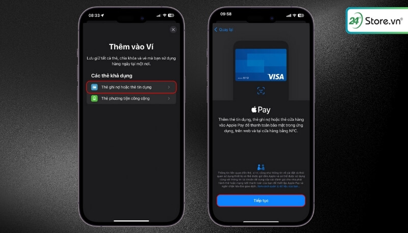 Apple pay là gì B2 thiết lập apple pay trên iphone 