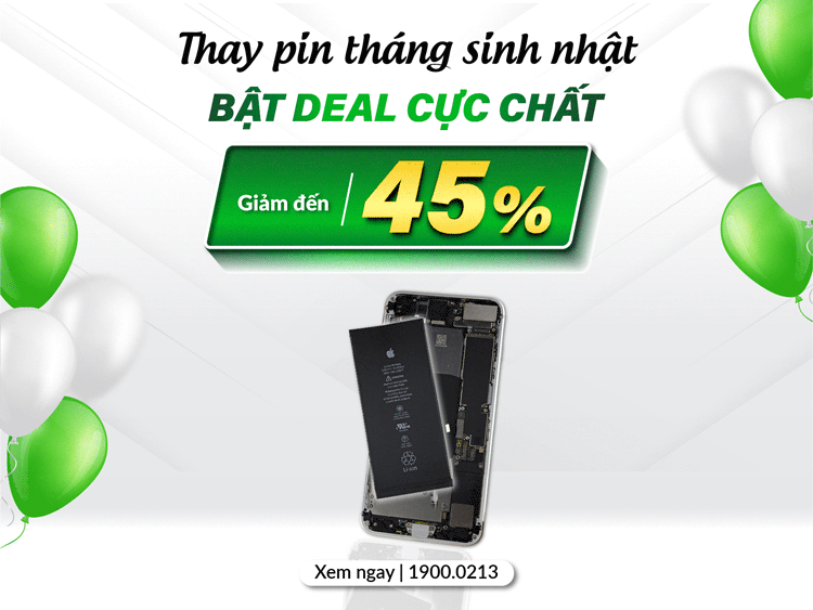 thay pin điện thoại bao nhiêu tiền