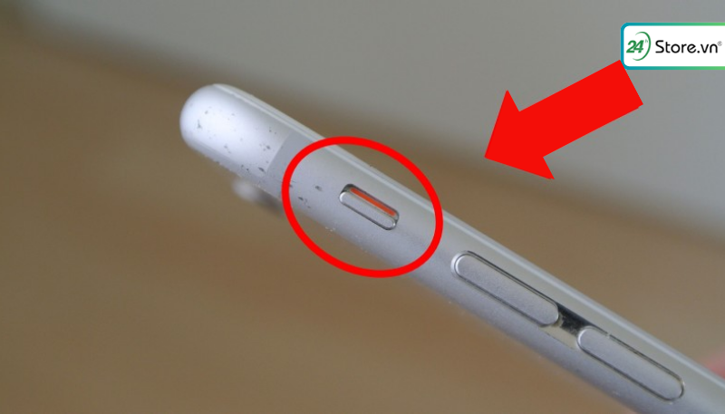 Tắt và mở âm thanh thông báo trên iPhone bằng nút gạt trên máy