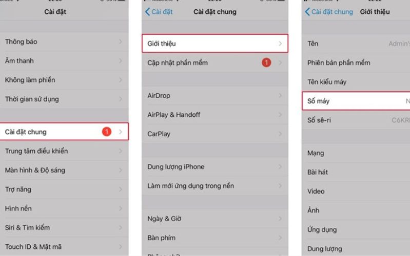 Lưu ý đầu tiên và không thể bỏ qua đó chính là kiểm tra số máy của thiết bị nhằm đảm bảo thiết bị của bạn là hàng chính hãng.