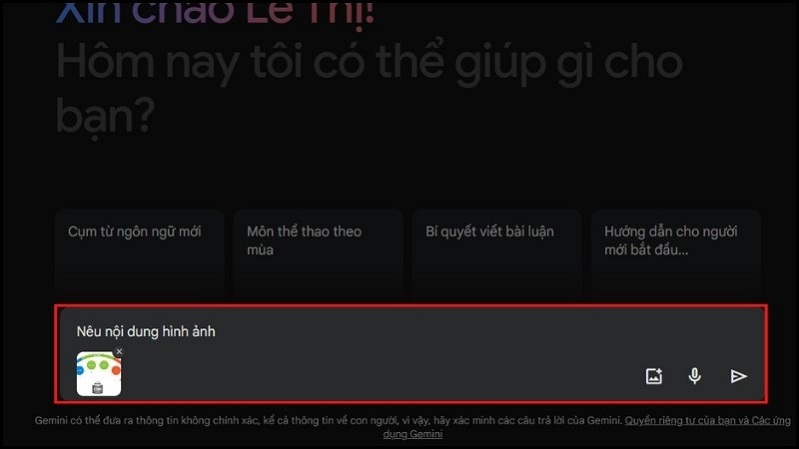 Hướng dẫn cách tìm thông tin trên Google Gemini qua hình ảnh