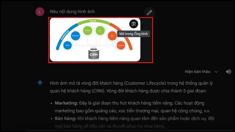 Google Gemini sẽ phản hồi tất cả câu hỏi của bạn
