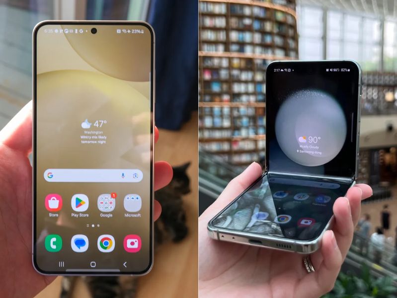 Galaxy S24 và Z Flip5 đều là sản phẩm sở hữu nhiều tính năng thú vị