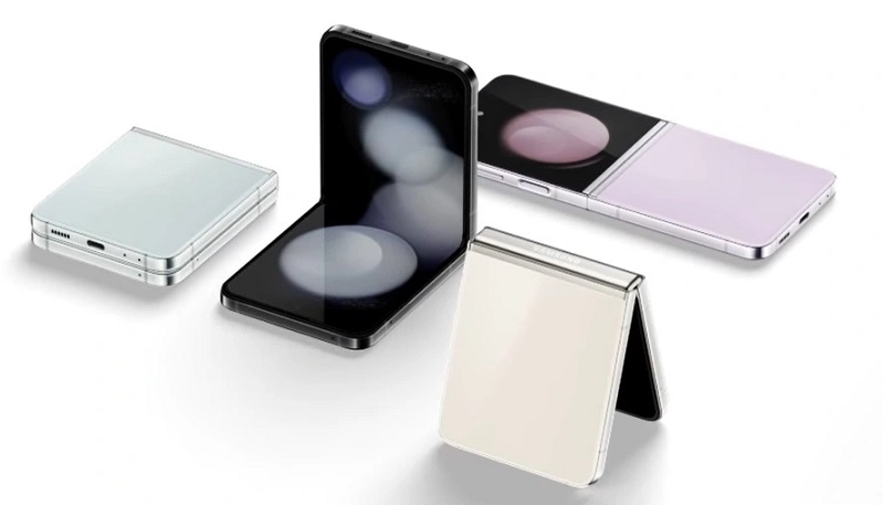 Galaxy Z Flip5 nhỏ gọn hơn nhờ sở hữu thiết kế gập