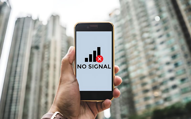 Điện thoại nhận và xử lý tín hiệu