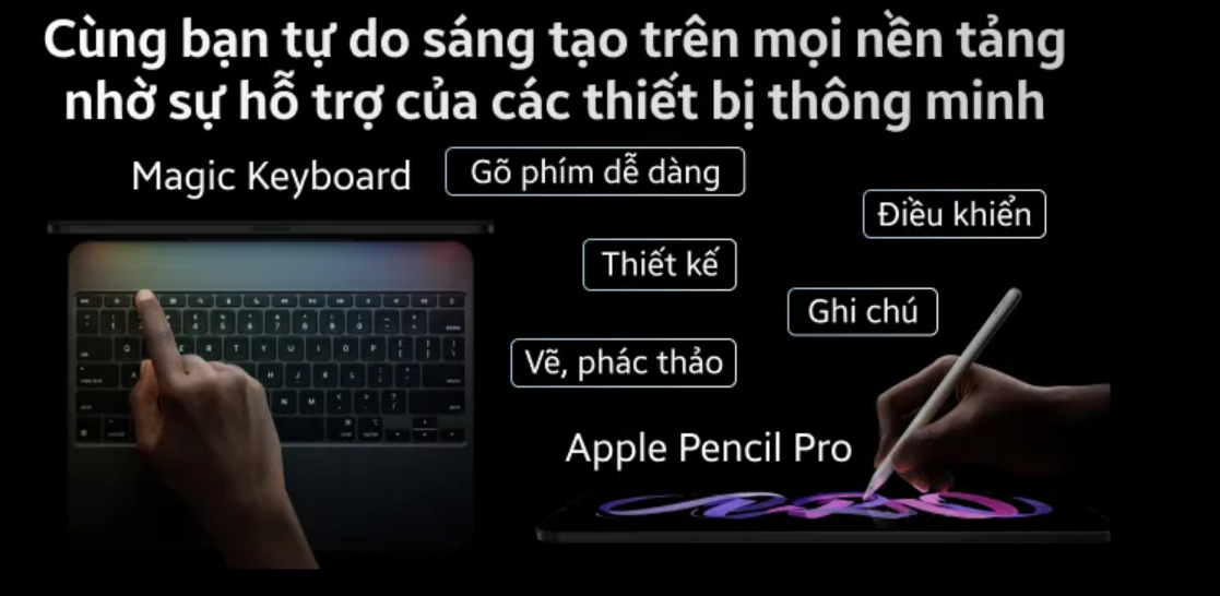 Dễ dàng làm việc và kết nối