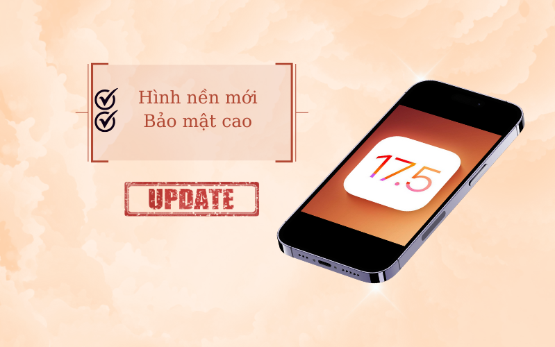 Phiên bản iOS 17.5 cập nhật hình nền mới và nâng cao độ bảo mật cho iPhone