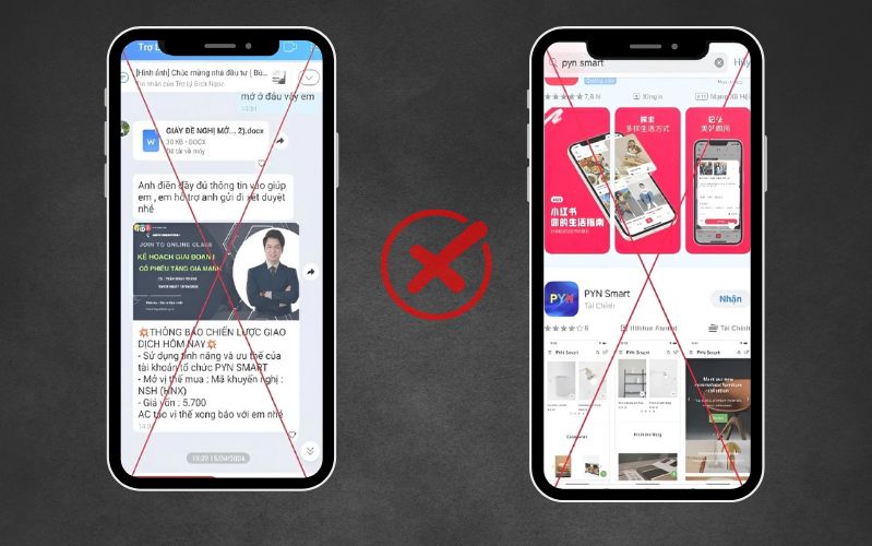 giả mạo ứng dụng VssID để lừa đảo