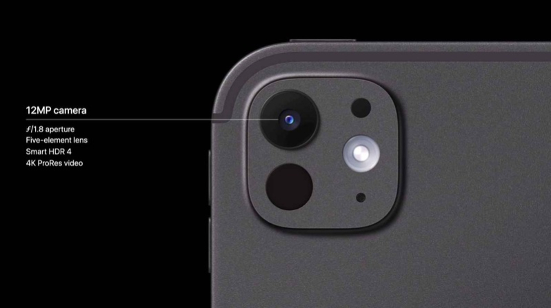 So sánh iPad Pro M4 vs iPad Air M2 Hệ thống camera của Pro M4 và Air M2