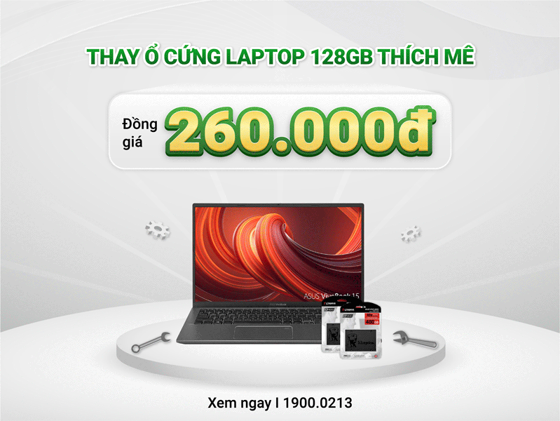 thay ssd 128gb