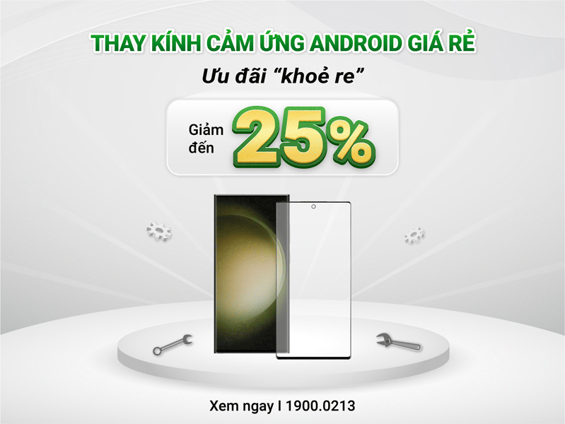 thay kính cảm ứng điện thoại android
