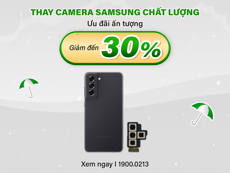 Thay camera samsung ưu đãi xịn mịn
