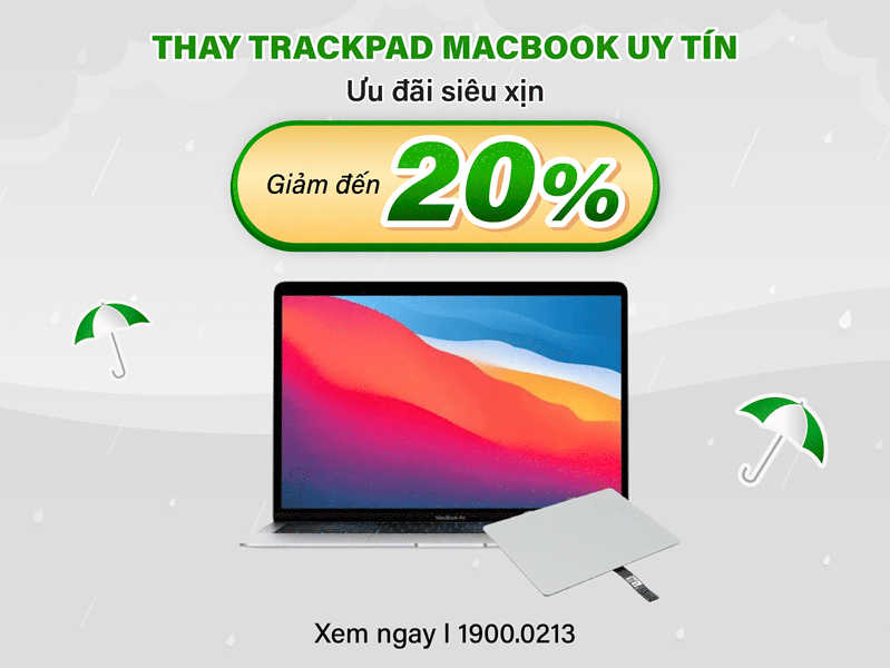 Thay trackpad mới