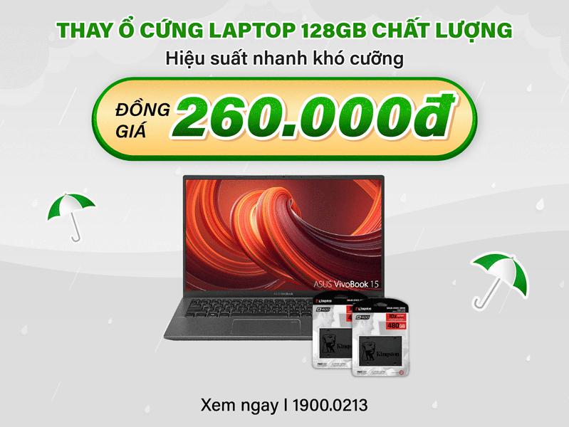 thay ssd 128gb